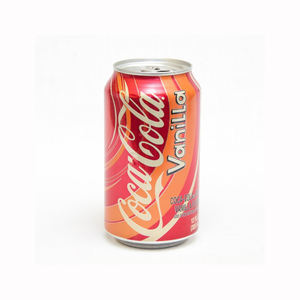 Coca-Cola Vanille 330ml en canette, boisson gazeuse infusée à la vanille - Product Image 1