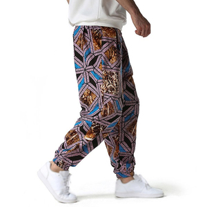 100% tela de poliéster de algodón pantalones gruesos hechos a medida artículos de tendencia transpirables ropa de hombre Pantalones de monos delgados para hombre - Product Image 2