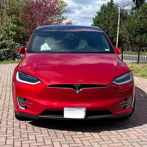 2024 Tesla Model x 75D รถ SUV ไฟฟ้าหรูที่มีขนาดกว้างขวางภายในเรียบเบาะหนังด้านซ้าย - Product Image 1
