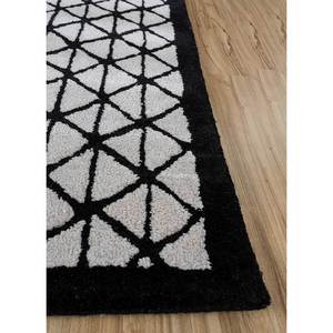 Alfombra Contour Ivory con Patrón Geométrico de Lana y Viscosa, Hecha a Mano, para Sala de Estar, Dormitorio, Pasillo -TNQ-335(CM-01) - Product Image 4