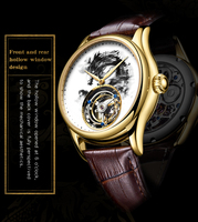 Klassisches Design 7011 Tourbillon Automatikuhr Herren Luxusuhrenhersteller zertifiziert