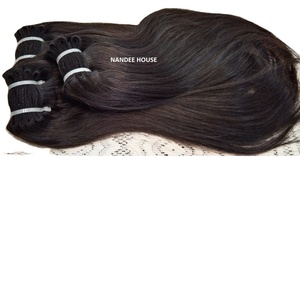 Extensions de cheveux humains vierges indiens non traités, cheveux raides, bouclés crépus, ondulations profondes, ondulations lâches, lot de 100g - Product Image 4