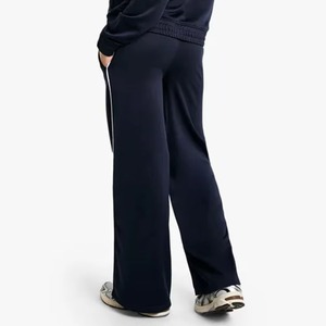 Pantalones Anchos de Lona de Algodón para Mujer, Cintura Alta, Corte Holgado, Impermeables para Invierno, Ecológicos - Product Image 2
