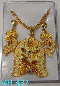 Conjunto de Joyería Africana Hecha a Mano, Collar y Aretes Étnicos, Venta al por Mayor, Artesanía, Fundición a la Cera Perdida, Regalo Punk para Mujer - Product Image 4