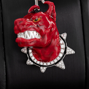 Colgante de Diamantes Personalizado Directo de Fábrica, Chapado en Oro, Estilo Hip Hop para Hombre - Product Image 3