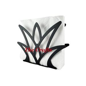 Porte-serviettes au design classique avec porte-serviettes en fer noir de qualité supérieure à un prix abordable - Product Image 6