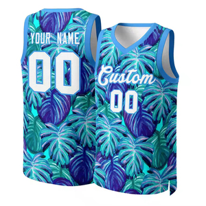 Maillot de basket personnalisé grande taille |   Léger et respirant, 100% polyester |   Impression par transfert thermique pour vêtements d'équipe, écoles, clubs | - Product Image 3