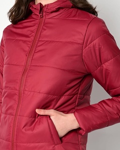 Chaqueta acolchada cálida de invierno para mujer, fabricación profesional transpirable, impermeable, de manga larga, chaquetas acolchadas para mujer, prendas de vestir - Product Image 6