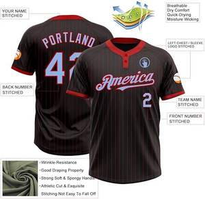 Conjunto de Uniforme de Softbol Transpirable de Alta Calidad para Adultos, Ropa Deportiva Estampada, Uniforme de Softbol de Sublimación de Pakistán, 100% Poliéster - Product Image 6