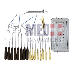 Plastic surgery Instrument Facelift Instruments Set for Endoscopic Surgery Including Fraizer Suction Tube Steel Manual Facelift - Product Image 3