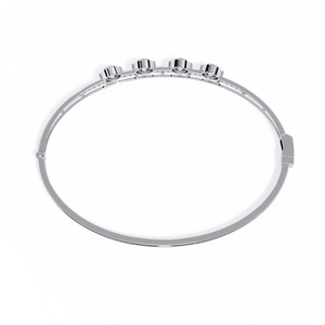 Fabulosa Pulsera y Brazalete de Diamantes Cultivados en Laboratorio en Oro de 18K - Product Image 3