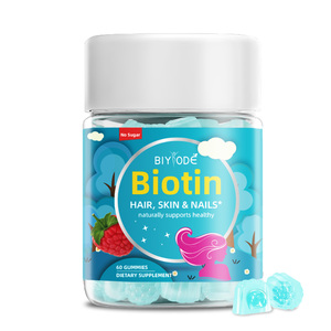 Gomme alla Biotina per Capelli, Pelle e Unghie Senza Zucchero, Integratore di Bellezza per Donne Molto Apprezzato in Africa - Product Image 1