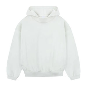 Sudadera con capucha de mezcla de algodón 100% informal para hombre de tendencia superior, patrón sólido básico, etiqueta privada personalizada, precios competitivos - Product Image 3