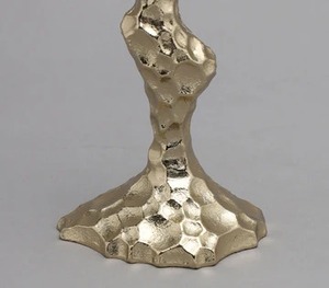 Stunning Decorative Golden Candle Holder Perfect For Living <b>Bedroom</b> Dining Table And Centerpiece Decoration - Product Image 2