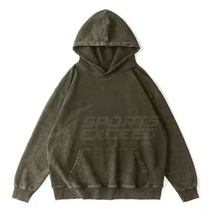 Design personnalisé vente en gros sweats à capuche lavés à l'acide meilleure qualité pas cher prix sweats à capuche lavés à l'acide OEM mode sweats à capuche lavés à l'acide - Product Image 1