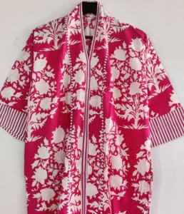 Femmes décontracté intelligent Style décontracté Mini longueur robe imprimé fleuri 3/4 manches vêtements de nuit légers taille naturelle lavable - Product Image 3