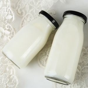 120ml <strong>Mini</strong> Clear Glass Jar for Jam Yogurt Smoothie Milk Split <strong>Bottle</strong> Sealed Free Sample - Product Image 2