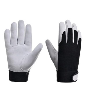 Guantes de Trabajo Unisex de Invierno, de Piel de Oveja Suave, con Cierre Magnético, Manga Larga, para Conducir, Cazar, Trabajar en la Granja, el Jardín, Soldar, Protección de Seguridad - Product Image 2