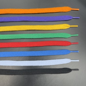 10mm Eco-Friendly High Tenacity Braided Polyester/Cotton Flat Drawcord with Customized Length for <b>Bags</b> Garment & Home Textile - Product Image 1