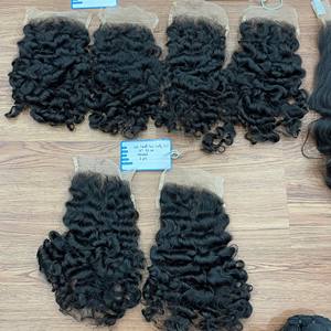 Vietnamese Remy Human Hair Extensions Hot Trend Burmese <b>Curly</b> Weft Machine Weft Burmese <b>Curly</b> Hair <b>Bundles</b> - Product Image 5