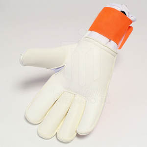 High Quality Professional Breathable Waterproof Non-Slip Finger Protection <b>Football</b> Gloves Goalkeepers Hook Loop Closure <b>Leather</b> - Product Image 3