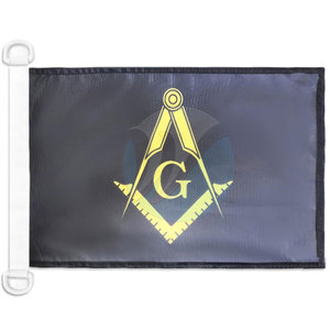 ธงมาโซนิกสไตล์ใหม่ธงตกแต่งโลโก้ตามสั่ง - Product Image 1