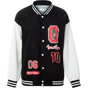 Nouvelles vestes universitaires pour hommes personnalisées, de haute qualité, en toile de laine, col en V, devant, épaisseur standard, taille XL, prix de gros - Product Image 1