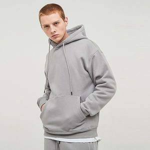 เสื้อฮู้ดดี้ผู้ชายผ้าฟลีซคอตตอน 100% พิมพ์ลายตามสั่ง เนื้อผ้าหนา ทรงปกติ ไม่เป็นขุย พิมพ์ลายพัฟ สำหรับฤดูหนาว - Product Image 5