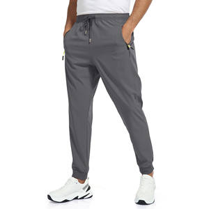 Pantalones Deportivos para Hombre, Transpirables, de Secado Rápido, para Invierno, Gimnasio, Ropa Deportiva, Pantalones de Chándal Lisos de Forro Polar, Pantalones para Exteriores - Product Image 1