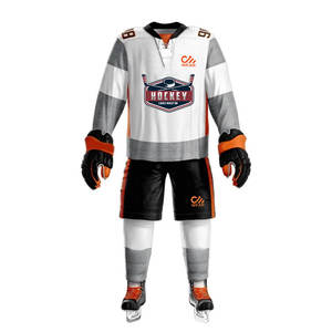 Ropa deportiva personalizada para equipo de hockey sobre hielo para hombre, conjunto de uniforme de hockey sobre hielo de alta calidad, uniformes baratos al por mayor - Product Image 1
