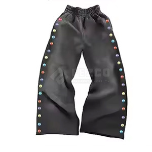 Différentes Couleur Pakistan Fabricant Hommes Strass Survêtement Plus La Taille Personnalisé Hommes Strass Survêtement En Bas quantité minimale de commande - Product Image 2