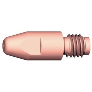 <b>Welding</b> <b>Torch</b> Current Nozzle M8 1.6 Mm Wire Diameter 30 Mm Length E-Cu Pack of 10 - Product Image 1