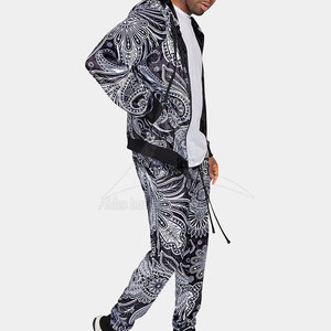 Conjunto Deportivo para Hombre, Hecho en Pakistán, Nuevo, con Capucha, Informal, Sólido, de Alta Calidad, Poliéster/Algodón, Ligero y Transpirable - Product Image 3