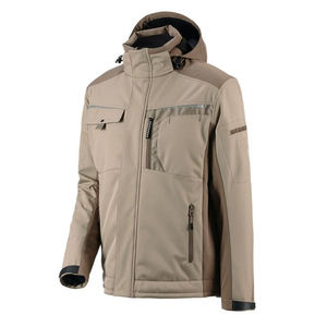 Veste Softshell à Capuche pour Homme OEM Design Urbain Moderne Coupe-Vent Imperméable Veste de Mode pour les Déplacements Veste Softshell - Product Image 6