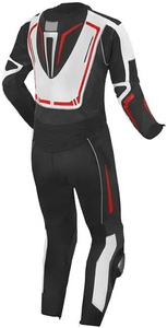 Traje de Motocicleta de Cuero Unisex Personalizado al por Mayor de Fábrica, Traje de Carreras de 1 Pieza con Armadura CE, Diseño Aerodinámico, Secado Rápido - Product Image 3