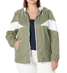 Nueva llegada OEM Uso al aire libre Ropa de moda Sudadera con capucha cortavientos para mujer Sudaderas con capucha transpirables de secado rápido con logotipo/tamaño y color personalizados - Product Image 3