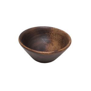 Trendy Design Wooden Round Shape Fruit <b>Bowl</b> With Base Natural Finished for Tabletop Home & Hotels Food & Salad <b>Bowl</b> - Product Image 3