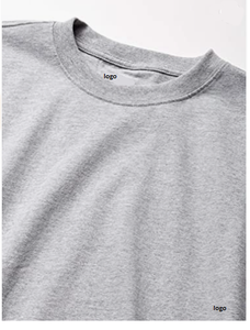 เสื้อยืดแขนสั้นสำหรับผู้ชาย,ผ้าฝ้าย100% นุ่มหนา2023เสื้อยืดผลิตจากผ้าฝ้ายมาใหม่จากบังกลาเทศ - Product Image 3