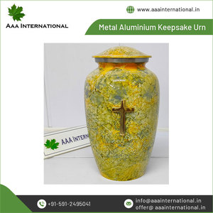 Factory Sale of 100% Aluminum <b>Keepsake</b> Memorial Cremation / Funeral Urns for Adult Human <b>Ash</b> Available for Global Purchasers - Product Image 4