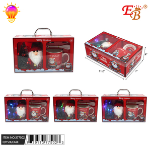 24pcs/CS 11 "X7" Tasse de Noël Coffret cadeau de vacances pour souhaiter et partager la joie - Product Image 1
