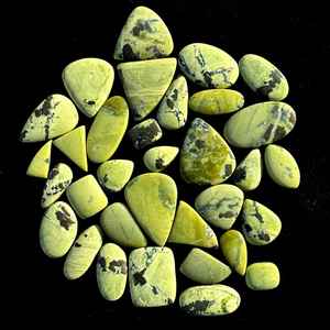 Vente en gros de serpentine cabochon lot 100 pour cent de pierres précieuses naturelles lot en vrac pour les concepteurs et les guérisseurs - Product Image 4