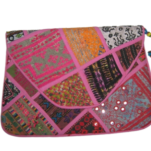 Bolso de BANJARA bohemio hecho a mano duradero al mejor precio para mujer, logotipo personalizado, estilo tradicional, declaración de moda para fiestas, regalos - Product Image 1