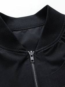 Blousons aviateur en daim pour hommes, matière douce et chaude, look élégant, vêtements de mode haut de gamme, parfaits pour les vêtements d'hiver par temps froid - Product Image 5