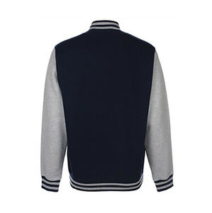 Veste universitaire en laine légère rétro sur mesure col à capuche décoration de poche rue haute hiver pour hommes livraison DDP - Product Image 4