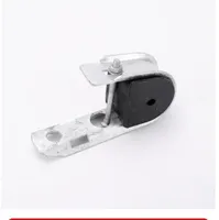 Pince de tension pour pont à crochet en J pour l'extérieur, raccord de ligne métallique à fibre optique, accessoires de suspension en plastique