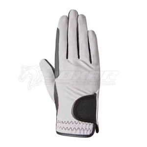Gants d'équitation unisexes avec paume absorbant les chocs et gants d'équitation confortables - Product Image 3