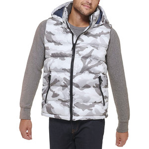 Design <b>Men's</b> <b>Jackets</b> Gray <b>Camo</b> Color Fashion Wear Outdoor Windbreaker Warm Vest Quilted Puffer <b>Jacket</b> - Product Image 1