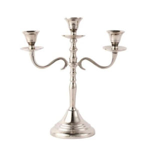 Candélabre à 5 bras en bois et argent de grande qualité pour mariage et décoration intérieure, support de bougie de table, prix le plus bas - Product Image 4