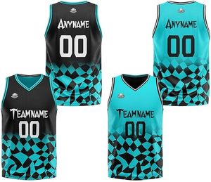 Uniformes réversibles personnalisés de short et maillot de basket-ball uniformes en polyester industrie des vêtements de sport uniformes de haute qualité avec logo imprimé - Product Image 6