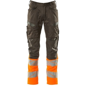 Pantalones de Trabajo Elegantes para Hombre, Último Modelo, Personalizados de Fábrica, Venta Caliente, Color Personalizado, Estilo Recto, Transpirables, Cintura Elástica con Cordón Ajustable - Product Image 4